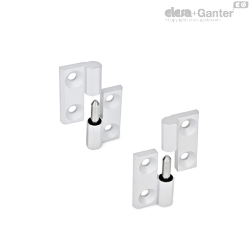 Gnas GN 337-ZD Hinges Zinc die casting | Elesa+Ganter